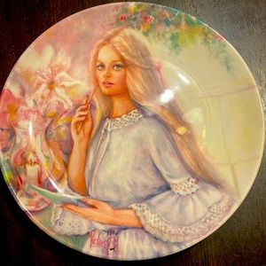 Wedgwood plate 1986 “the love letter” this is plate number 8240 A .no cracks